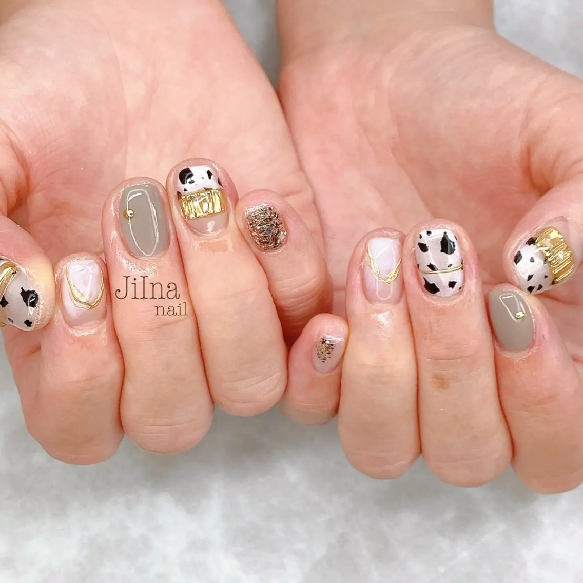 ネイル 持ち込み JiIna nailのネイルデザイン