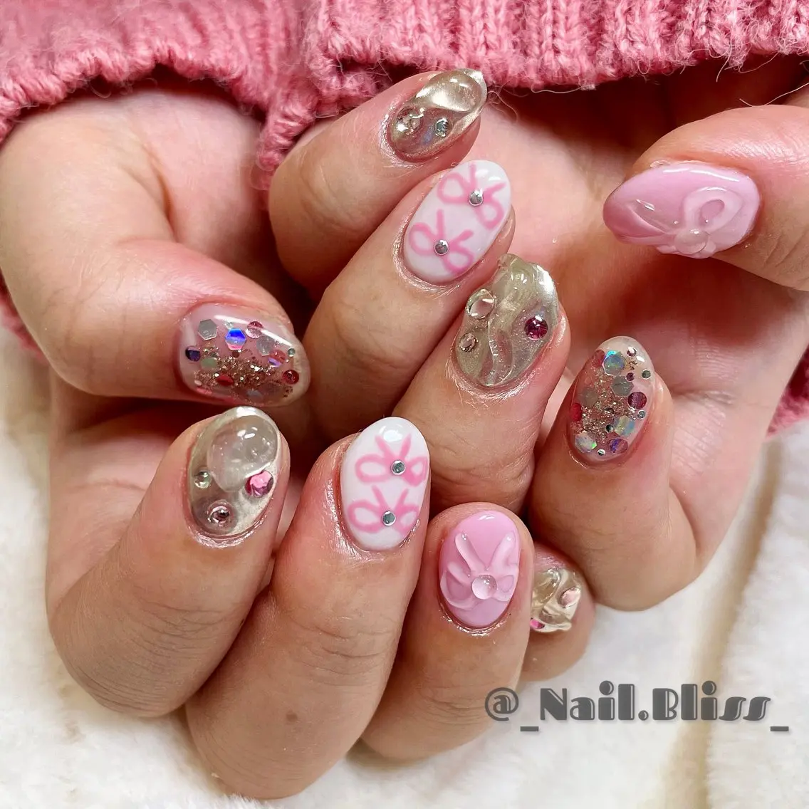 ネイル ハンドネイル NAIL BLISSのネイルデザイン