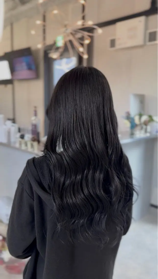 ロング ヘアカラー トリートメント 山下 聖愛羅のヘアスタイル