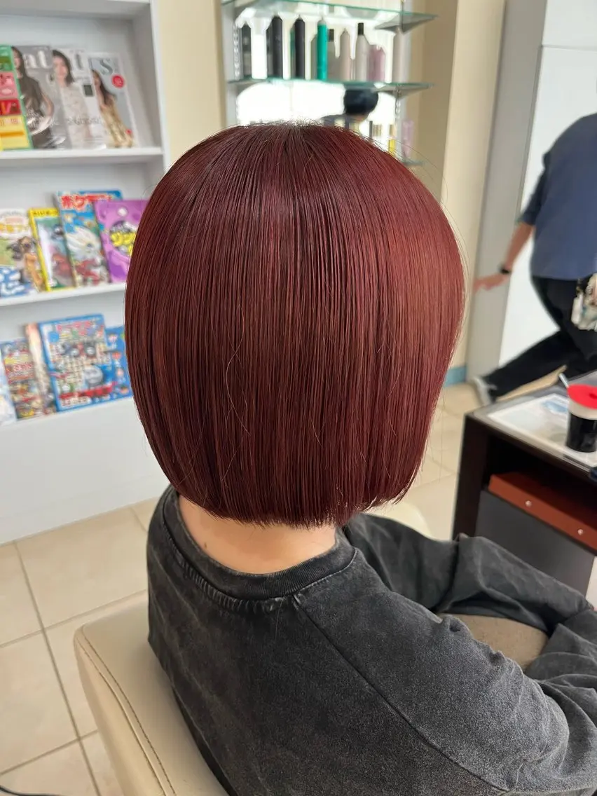 ミディアム カラー 💎ハイトーン× 透明感カラー Rioのヘアスタイル