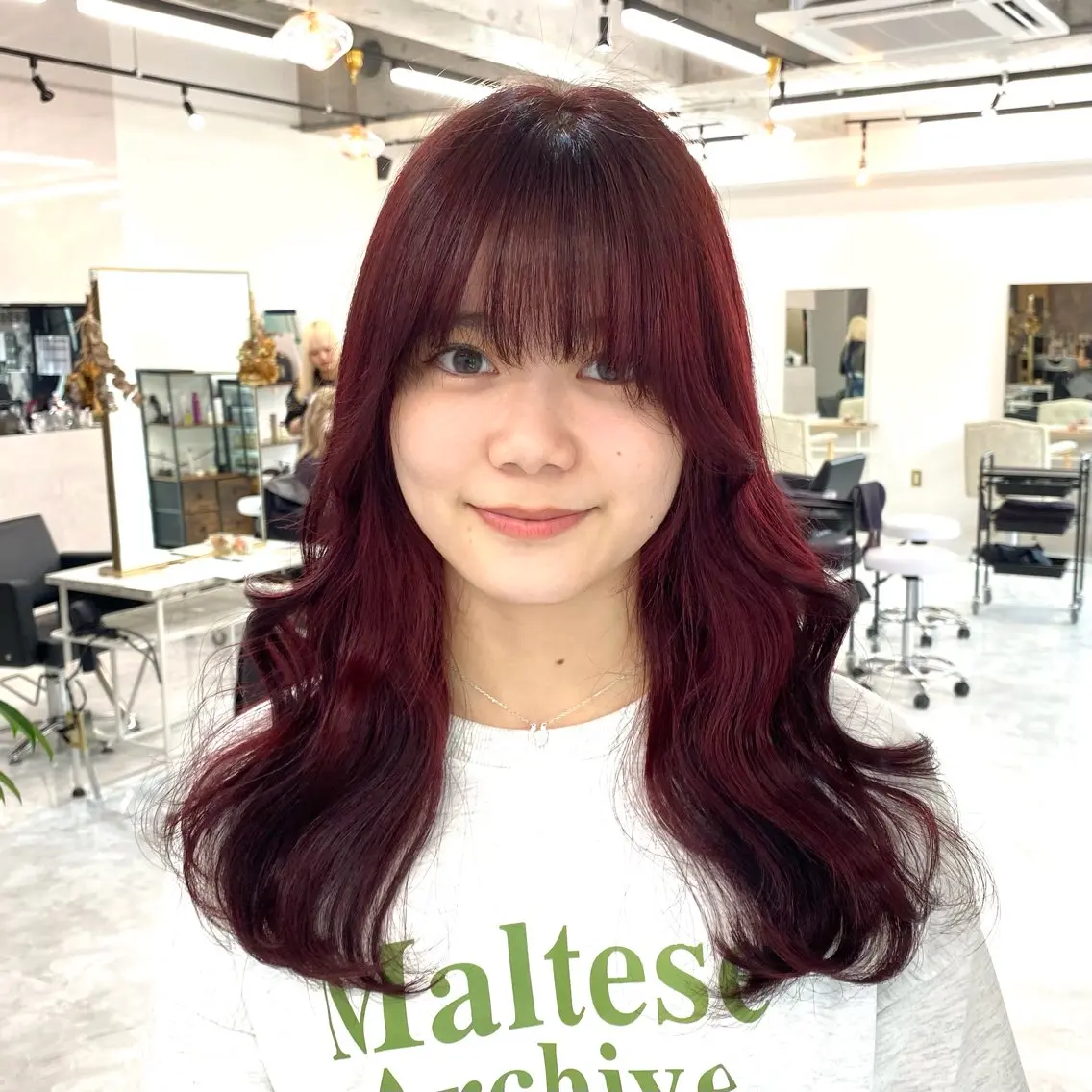 セミロング カラー ヘアアレンジ メンズ ヘアカラー トリートメント 川崎ブリーチ MASATOのヘアスタイル