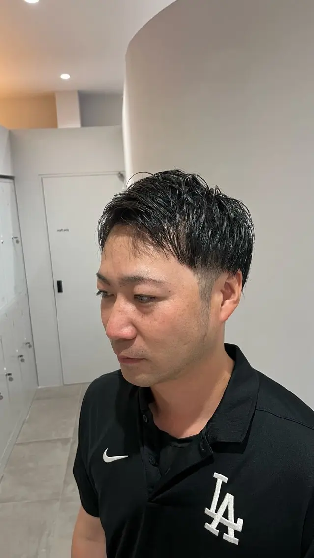 メンズ メンズショート 橋本 保奈美のヘアスタイル