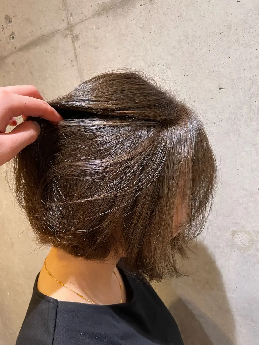 ショート カラー ベージュカラー たなか こころ🎀のヘアスタイル