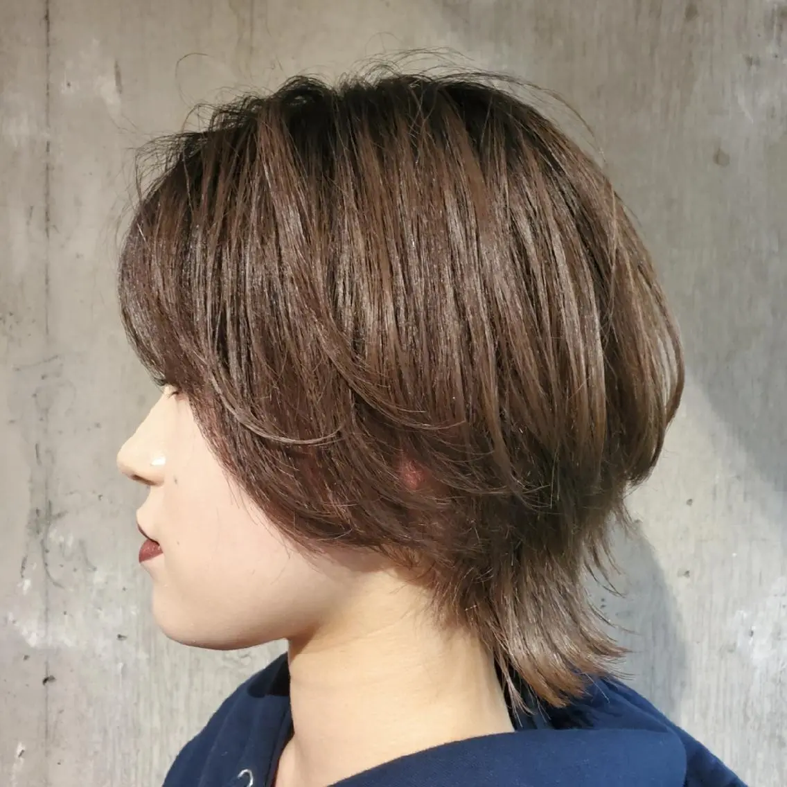 ショート カラー 竹尾 優斗のヘアスタイル