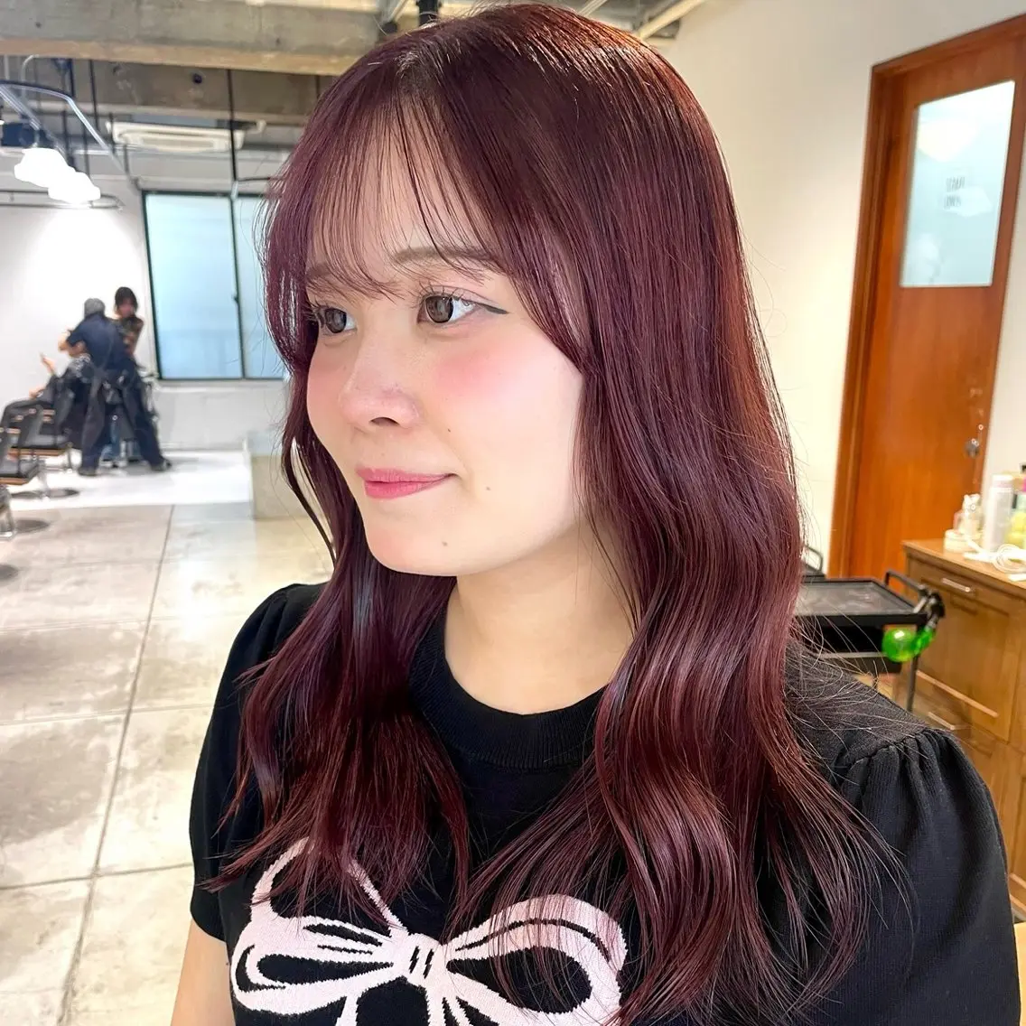 ロング ユウナ🎀レイヤー/ 暖色カラーのヘアスタイル