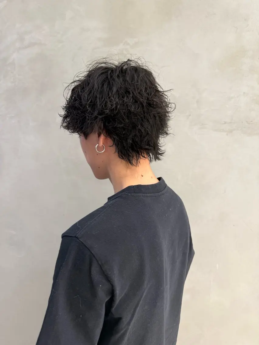 パーマ メンズ 國井 誠/メンズカットのヘアスタイル