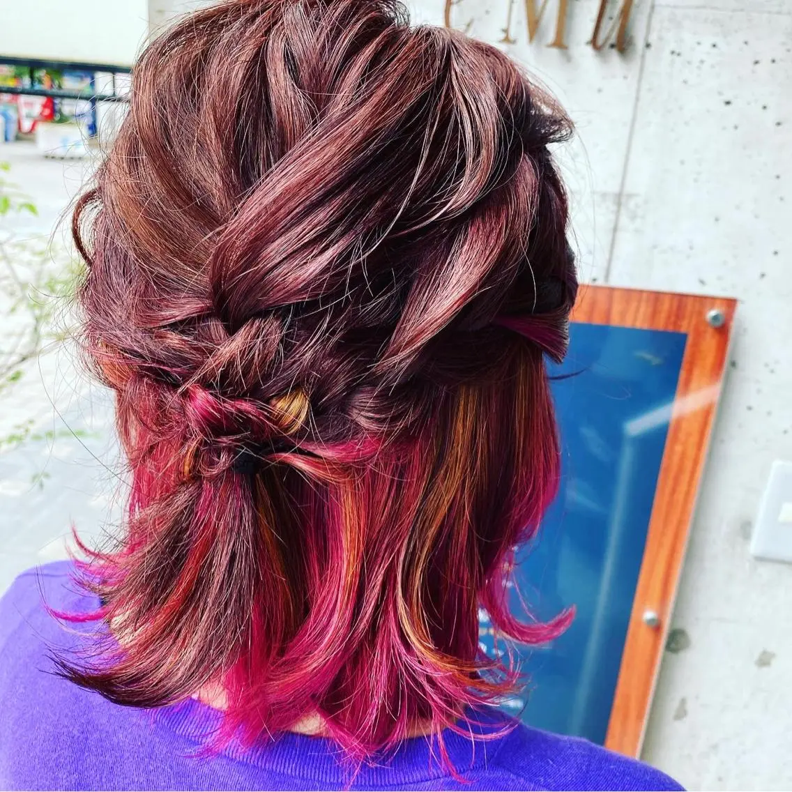 ミディアム おん眉美容師eMu✄ yuka‪🤍のヘアスタイル