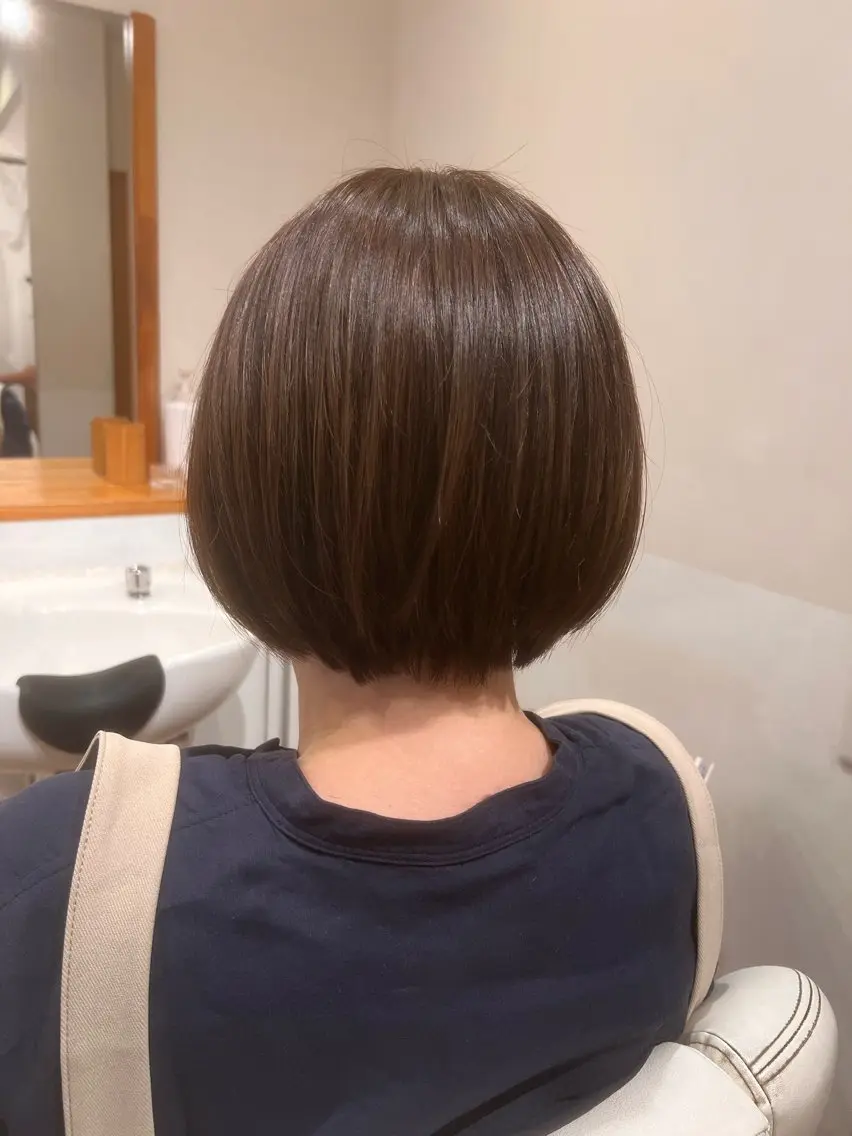 ショート カラー カット ヘアカラー アザマ　ヤスカツ _rosso 川口のヘアスタイル