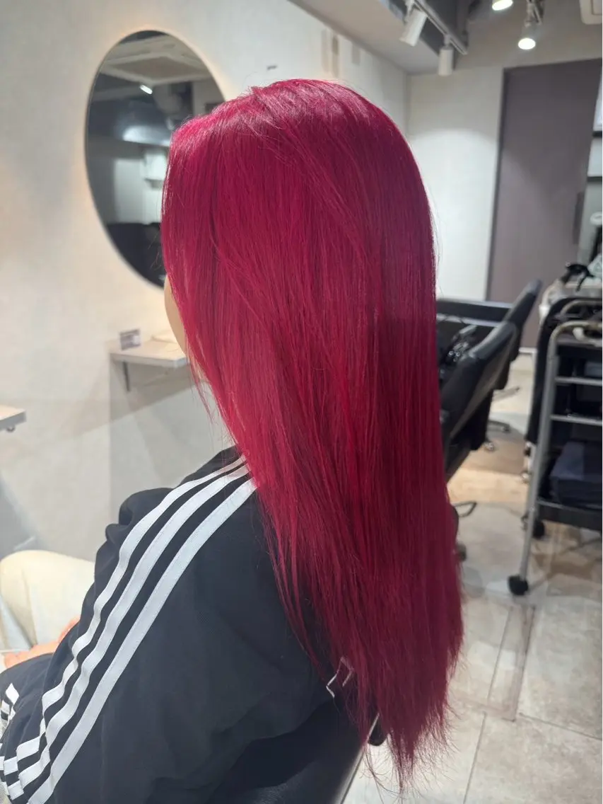 カラー YUTA スパイラルパーマ🔥のヘアスタイル