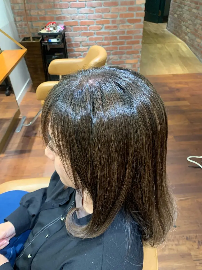 セミロング 山本 龍貴のヘアスタイル