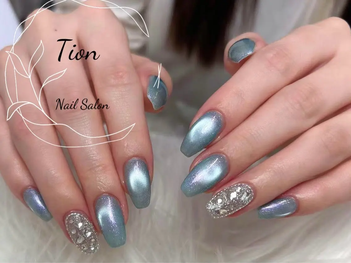 ネイル チークネイル 長さ出し フットネイル フレンチネイル ジェルネイル Nailsalon Tion武蔵小杉店のネイルデザイン