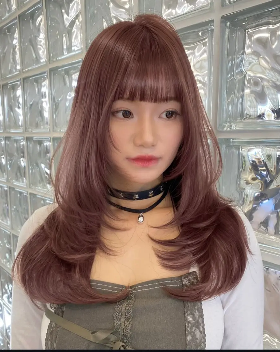 セミロング レイヤーカット カット トリートメント fifth リュウセイのヘアスタイル