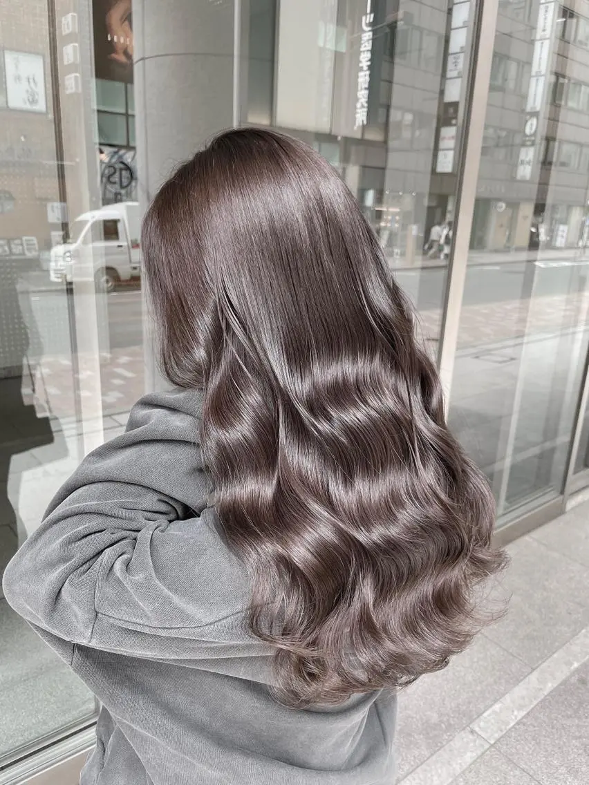 🫧圧倒的ツヤ髪イルミナカラー+カット+ トリートメント🫧の写真