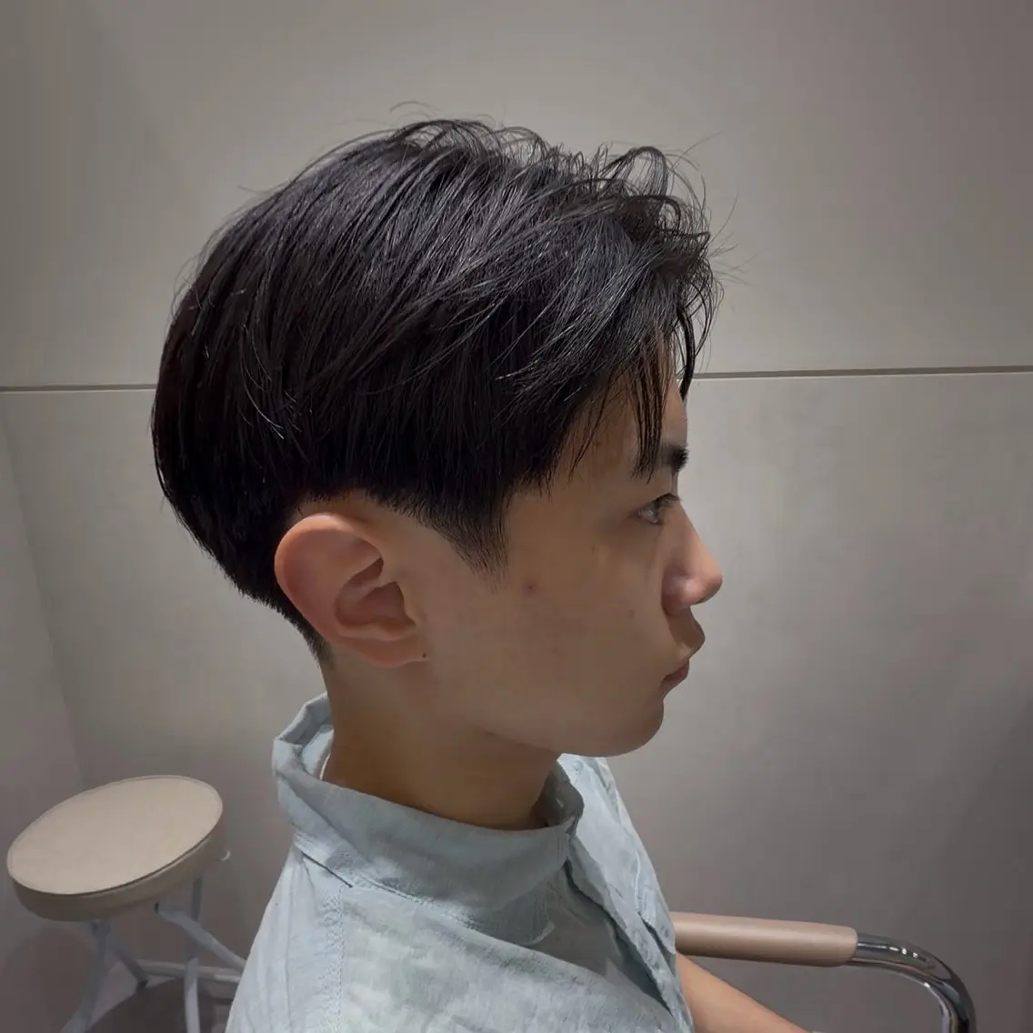 ショート メンズ カット ヘッドスパ ヘアセット 新宿メンズカット/ パーマ/岩田進一のヘアスタイル