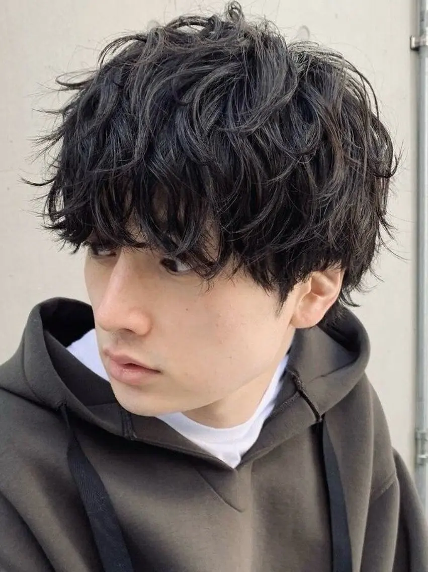 【minimo限定価格✨️】 メンズ カット+スパイラルパーマ🌀 ¥2500の写真