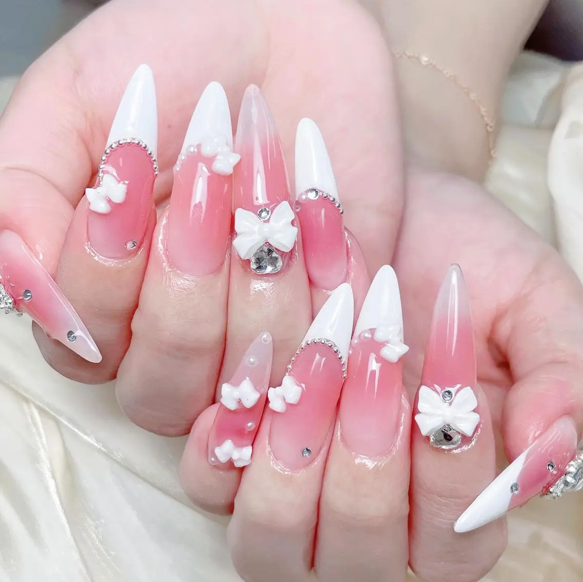 🩵🫧【チップ長さだし】120分持ち込みデザイン❤️🔥❤️🔥の写真
