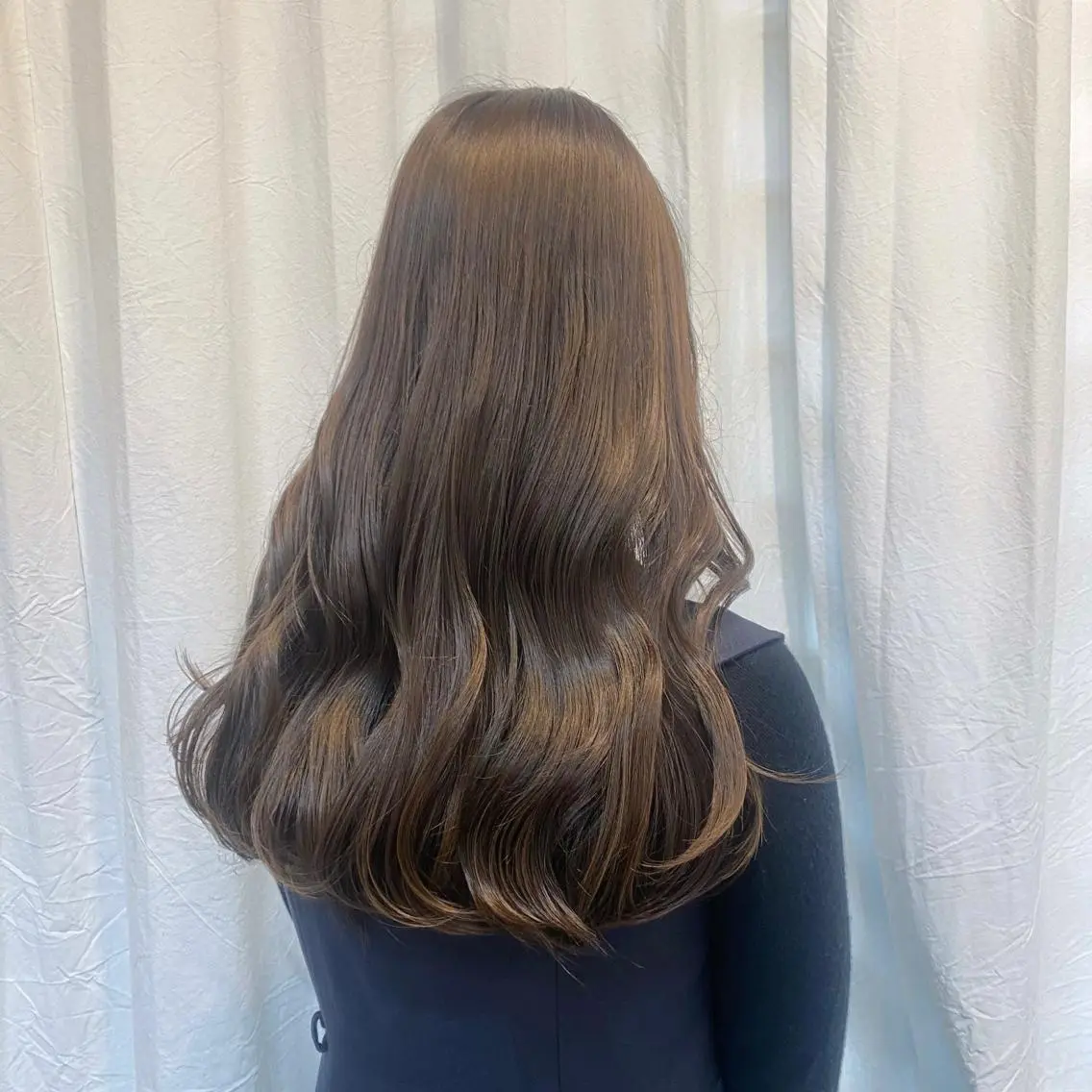 ロング カラー ベージュカラー ブリーチ 透明感カラー ダブルカラー モカベージュ ツカハラ　リリカ 👒柔らかカラー👒のヘアスタイル