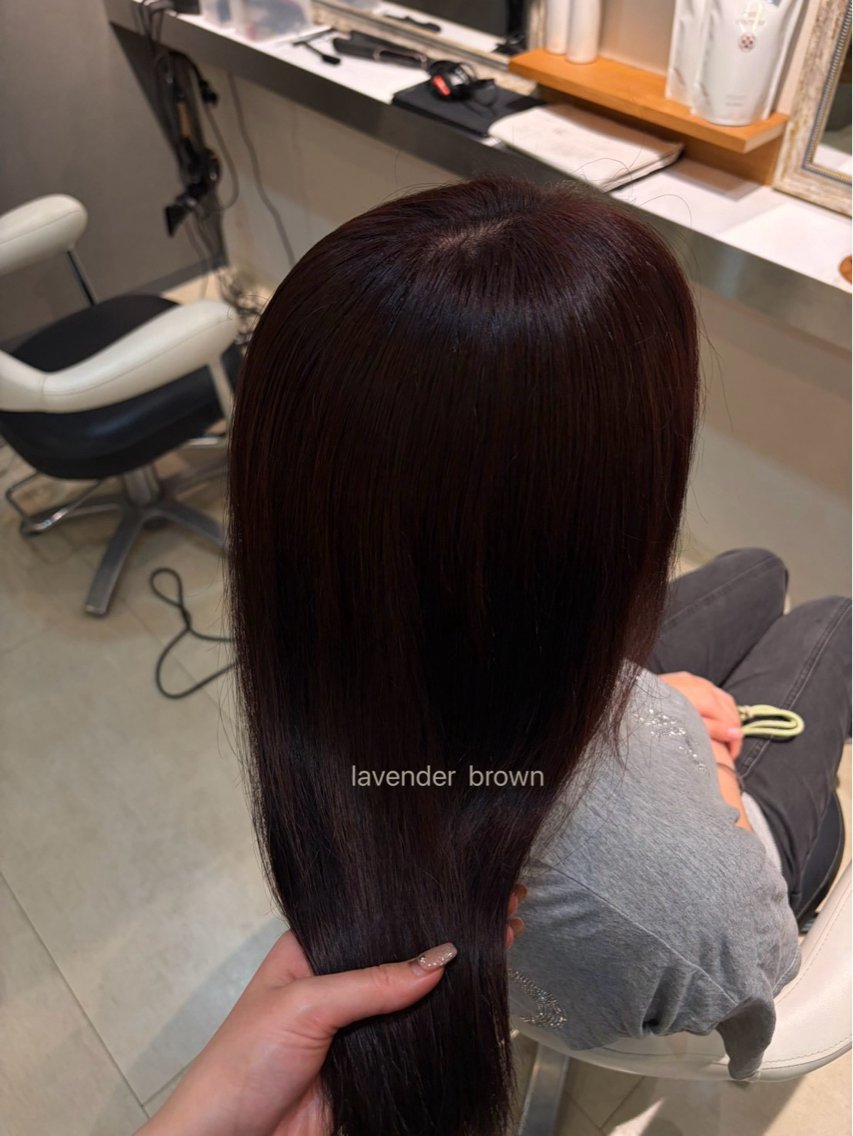 ロング ヘアカラー hair bonitaのヘアスタイル