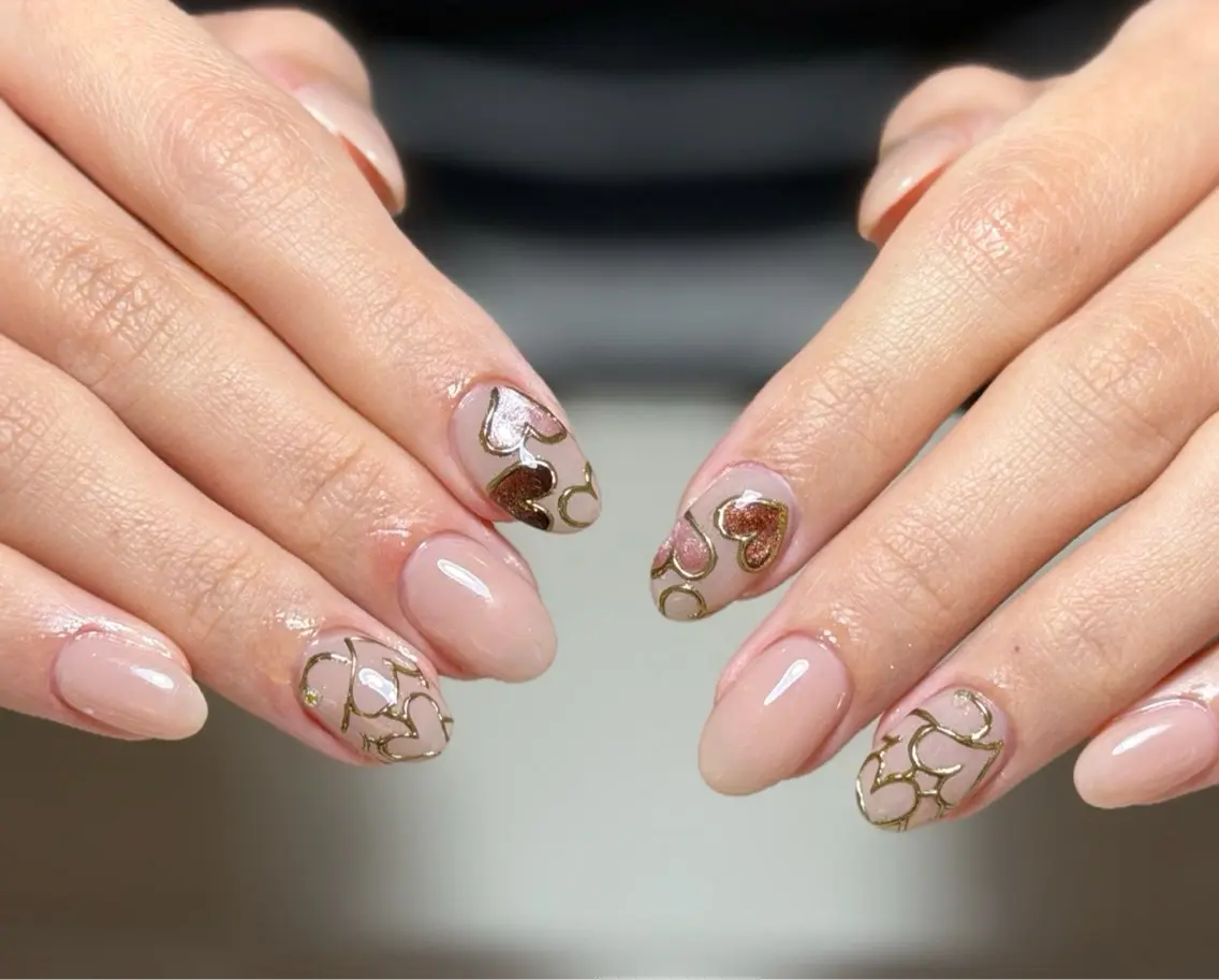 ネイル ハンドネイル ハンドケア 🍑 momo_nailのネイルデザイン