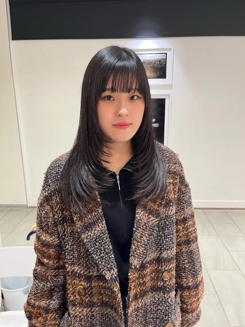 ロング 門田 楓香のヘアスタイル