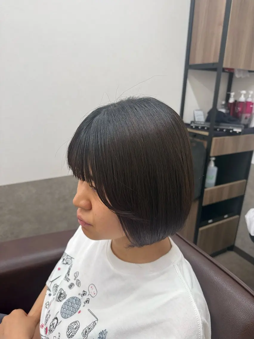 ショート 半個室 サロン🪽新宿3丁目のヘアスタイル