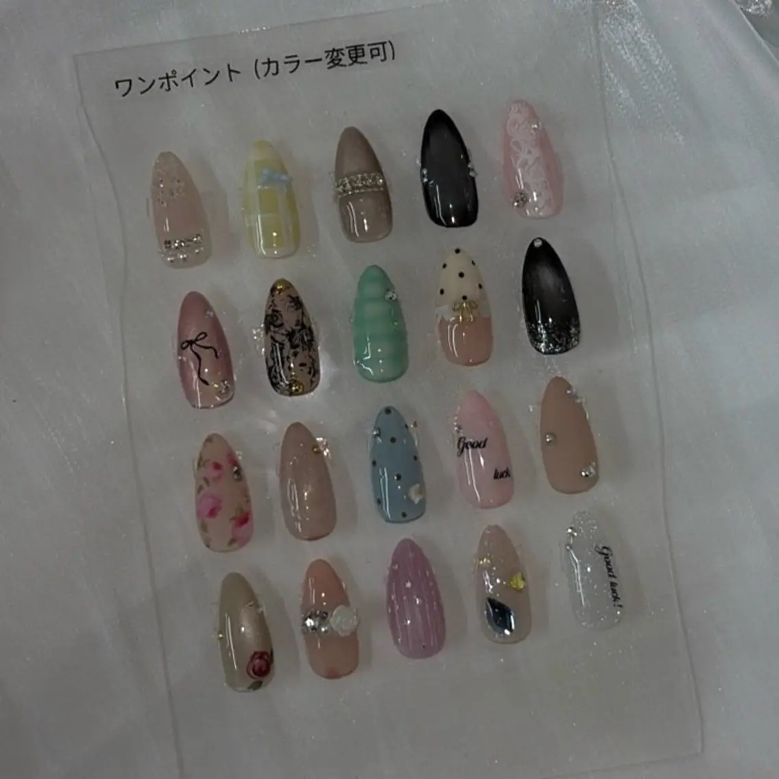 new open♬*ﾟ【gel】ワンポイントコース🍒オフ無❌リピーター様　指名料¥330の写真