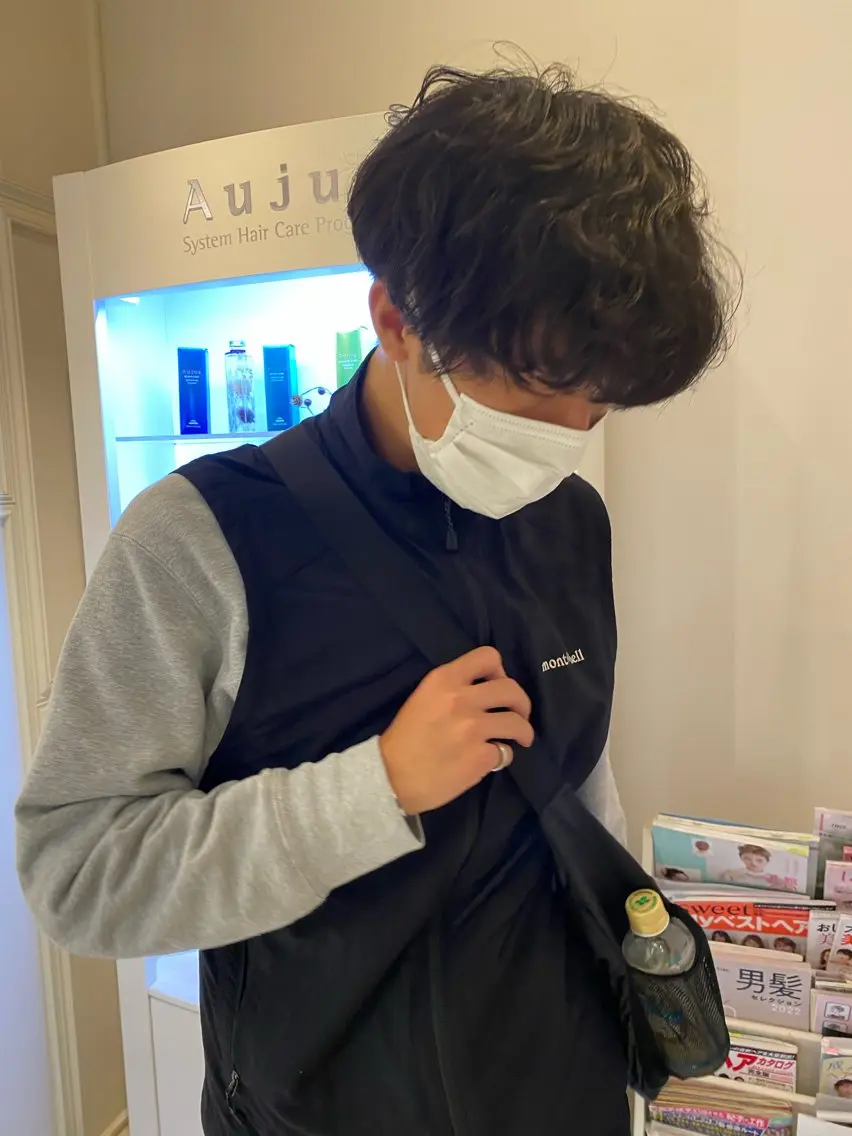 【カット+パーマ+シャンプー🧴】🚹メンズ{ワンカール、ニュアンス}の写真