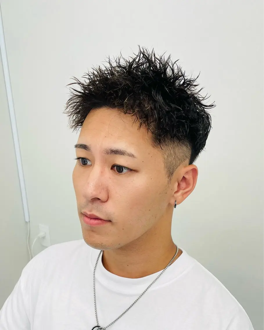 ショート パーマ メンズ カット パーマ 👑メンズ/パーマ/ 小島桐弥👑のヘアスタイル