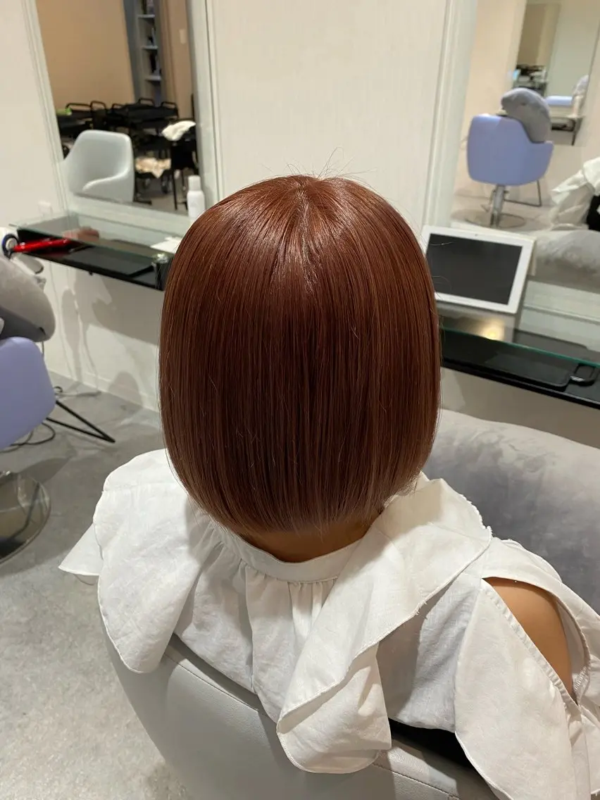 カラー 杉村 佑希のヘアスタイル