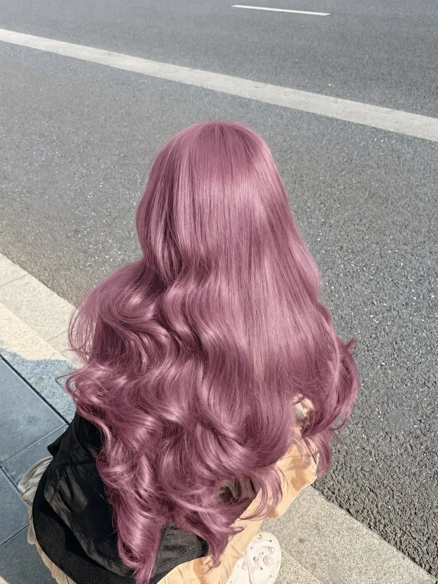 ロング カラー ヘアアレンジ ヘアカラー トリートメント ヘアセット 透明感カラー🎀艶髪 Anju/渋谷🎀のヘアスタイル