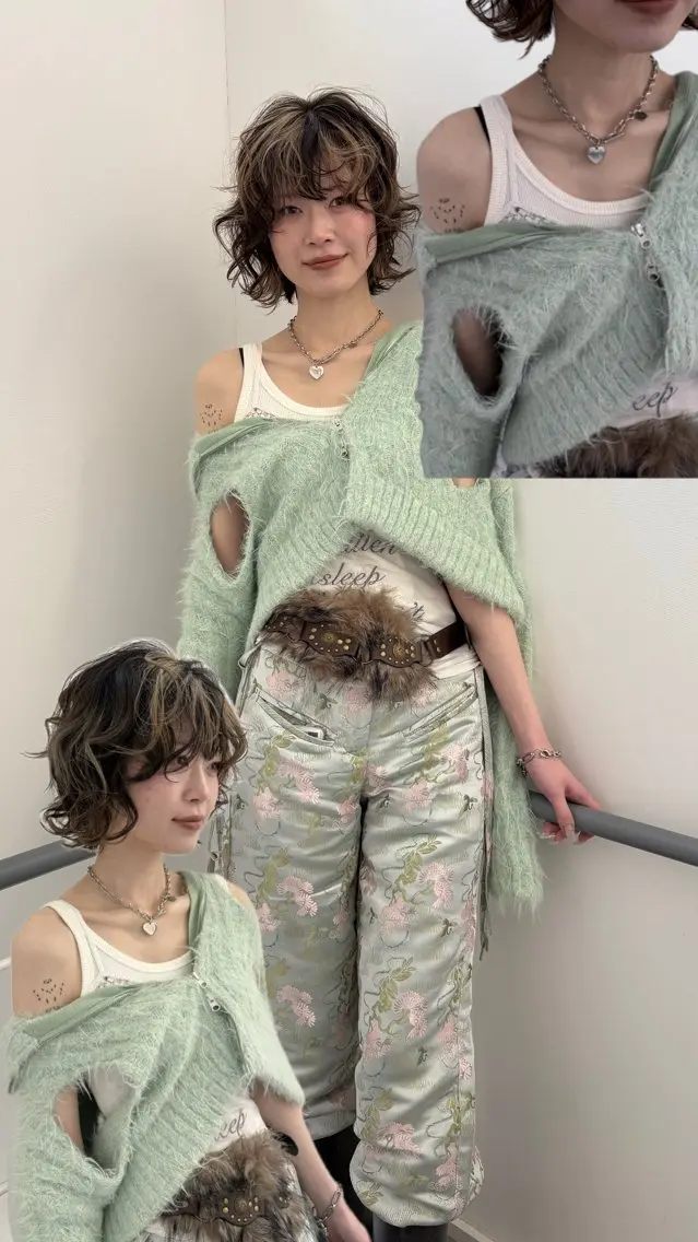 ショート ヘアアレンジ ヘアセット ヨシノ マナウのヘアスタイル