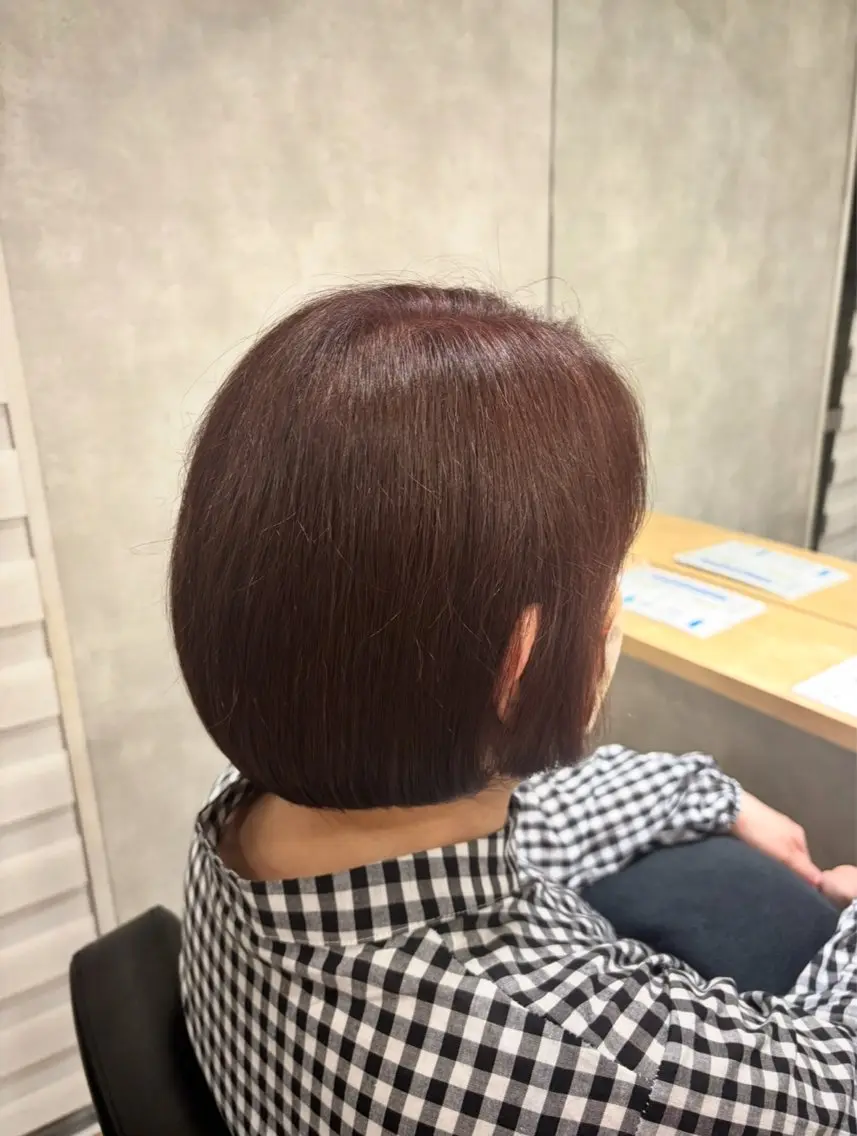 🎀カット+透明感カラー+Aujua2step🎀[3回まで利用可能]の写真