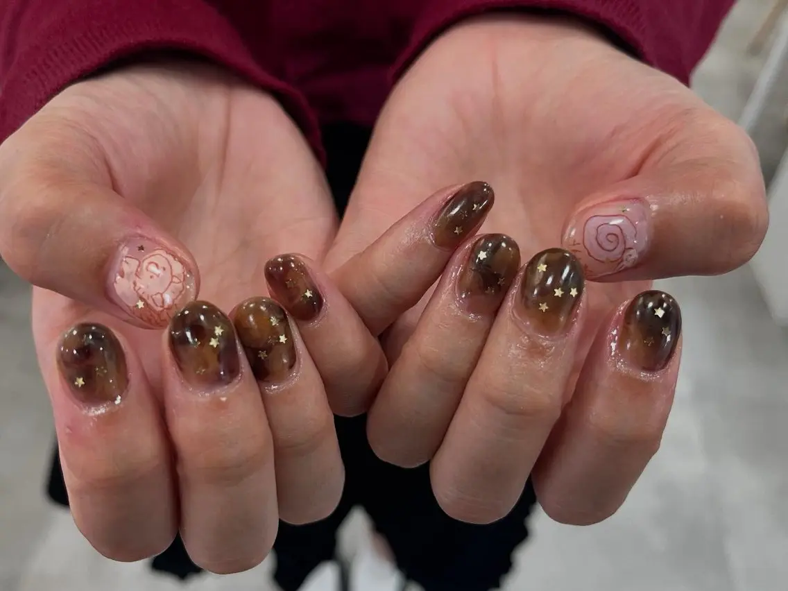 ネイル ハンドネイル TK nail m 渋谷道玄坂のネイルデザイン