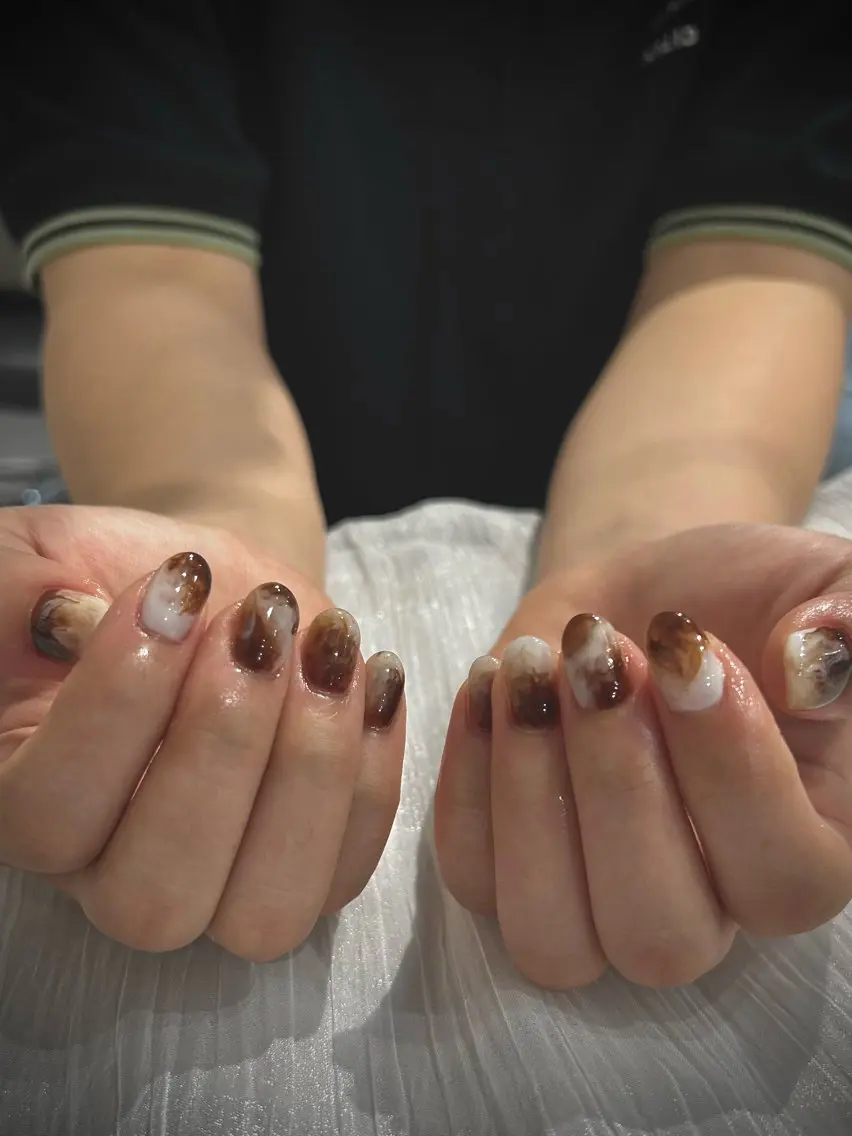 ネイル ハンドネイル midori Nanairo 京橋のネイルデザイン