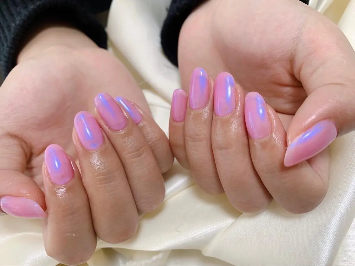 ネイル ワンカラーネイル ハンドネイル kiki nail &brow二子玉川のネイルデザイン