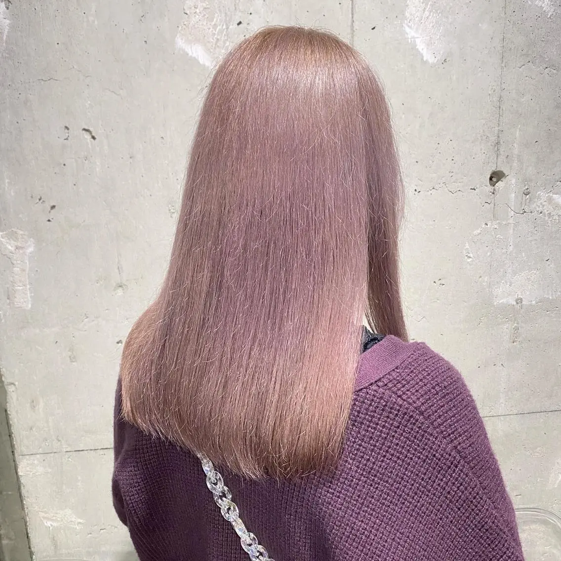 ロング カラー エフェクトブリーチ 🌟前澤啓太朗のヘアスタイル