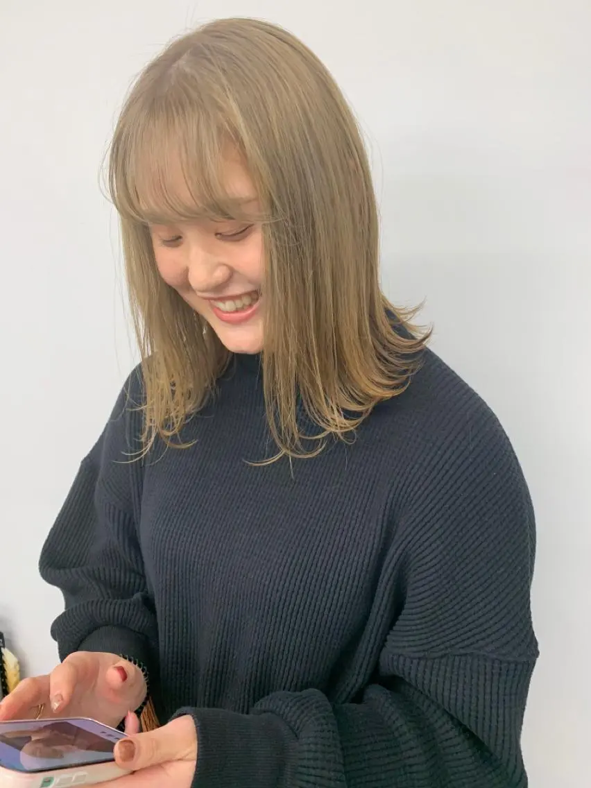 【ミニモ限定価格】高発色ハイトーン 👱🏻♀️ ダブルカラーの写真