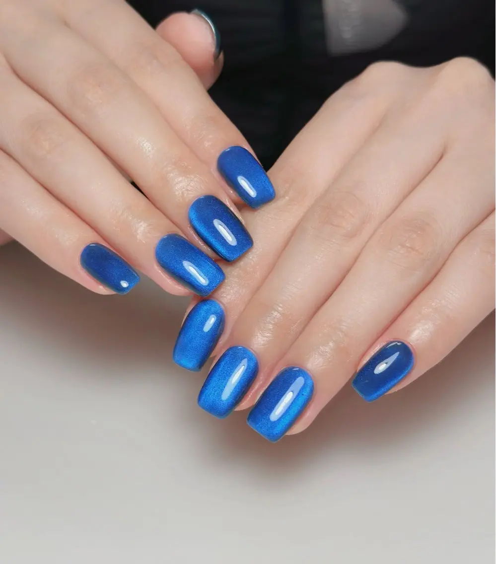 ネイル オーロラネイル 長さ出し フットネイル 韓国ネイル ラメ(グリッター) ハンドネイル 👍thumbs up nail👍のネイルデザイン