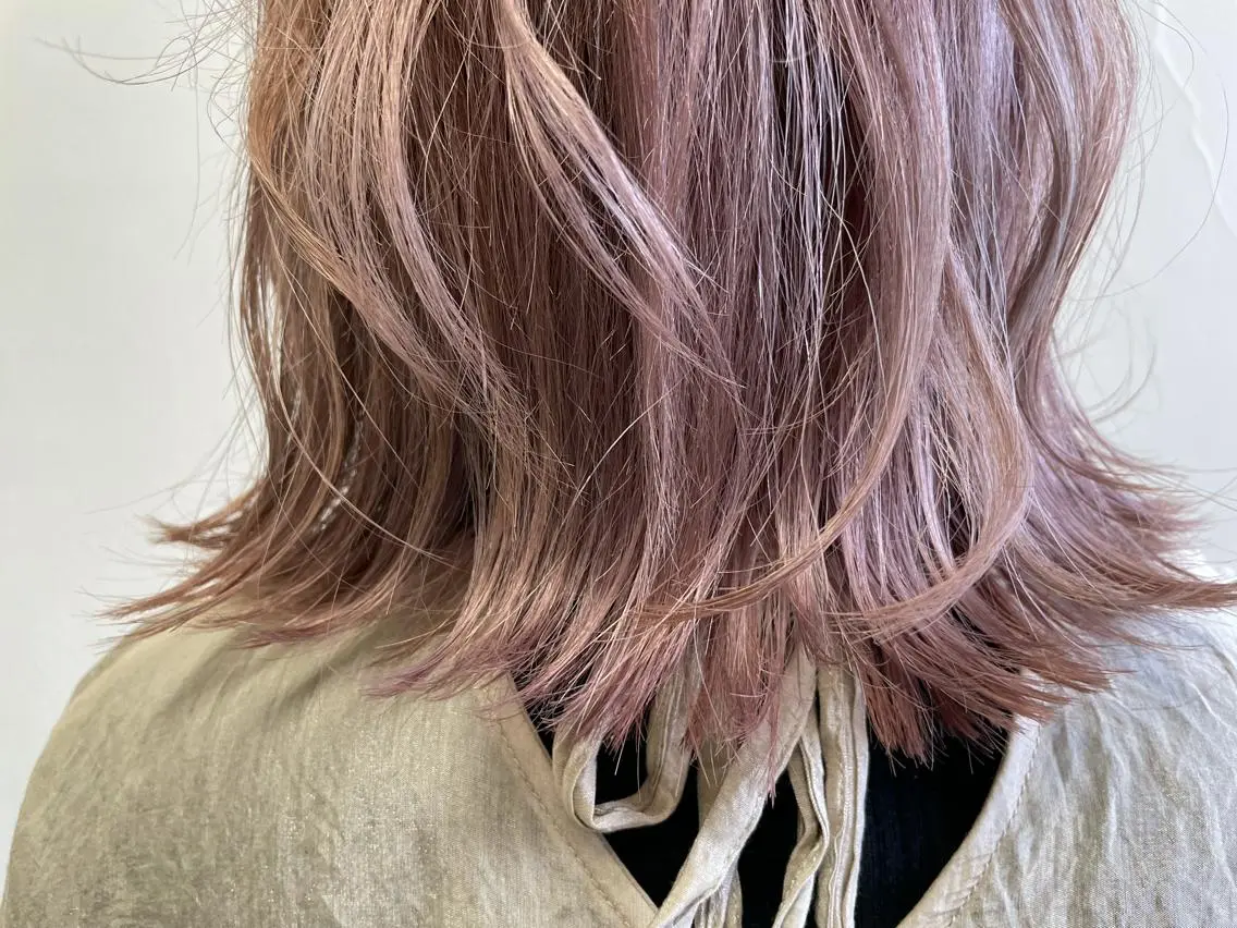 ショート カラー カラー特化型美容師 保住のヘアスタイル