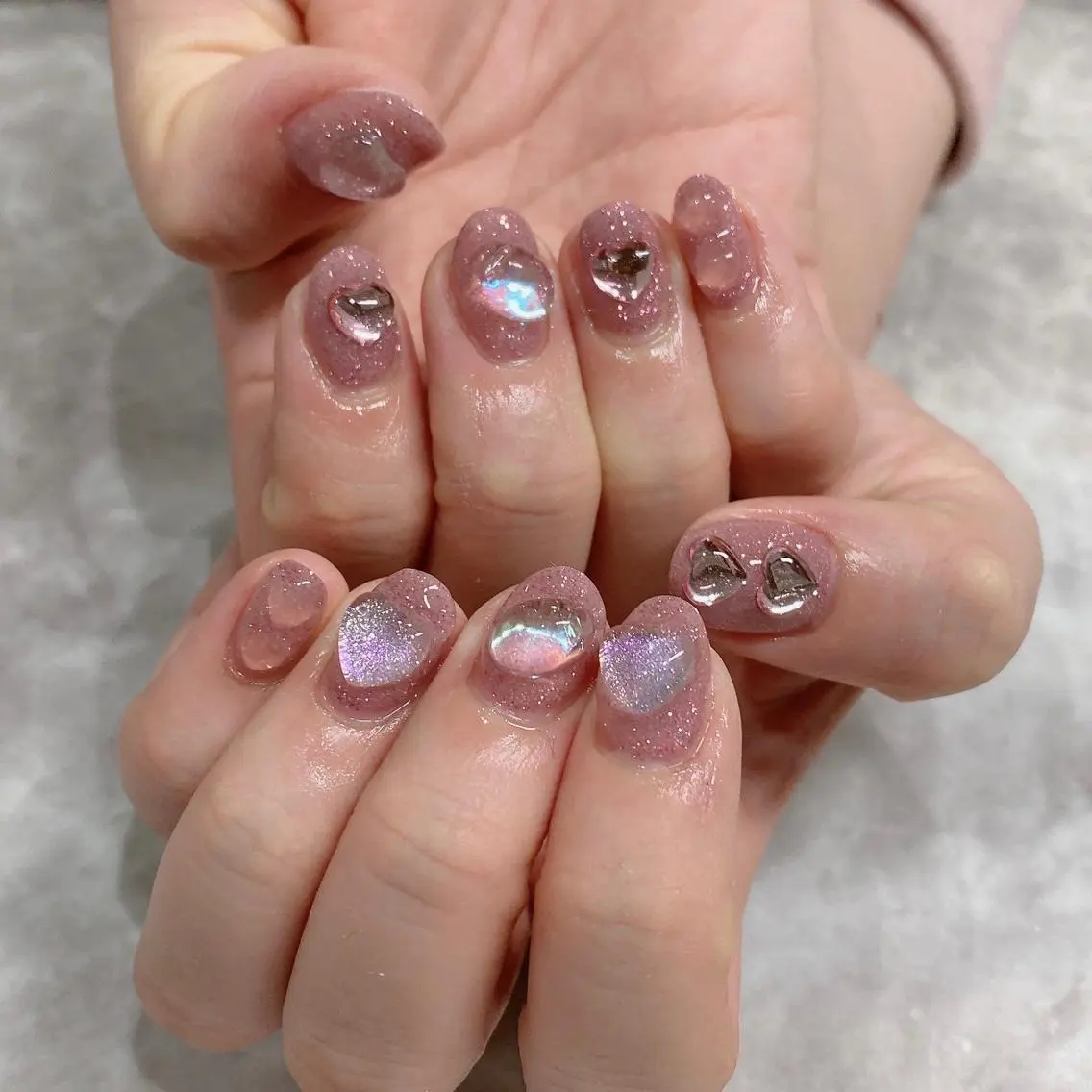ネイル ハンドネイル 長谷川 奈緒美のネイルデザイン