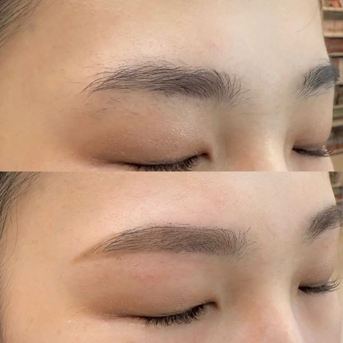 アイブロウ 眉毛ワックス脱毛 ワックス脱毛 透明感カラー🫧ヘア セット🫧松本菜月の眉毛・アイブロウイメージ