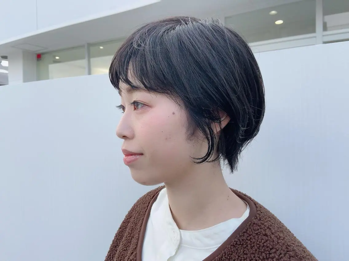 ショート ITAKURA赤道 中山彩花のヘアスタイル