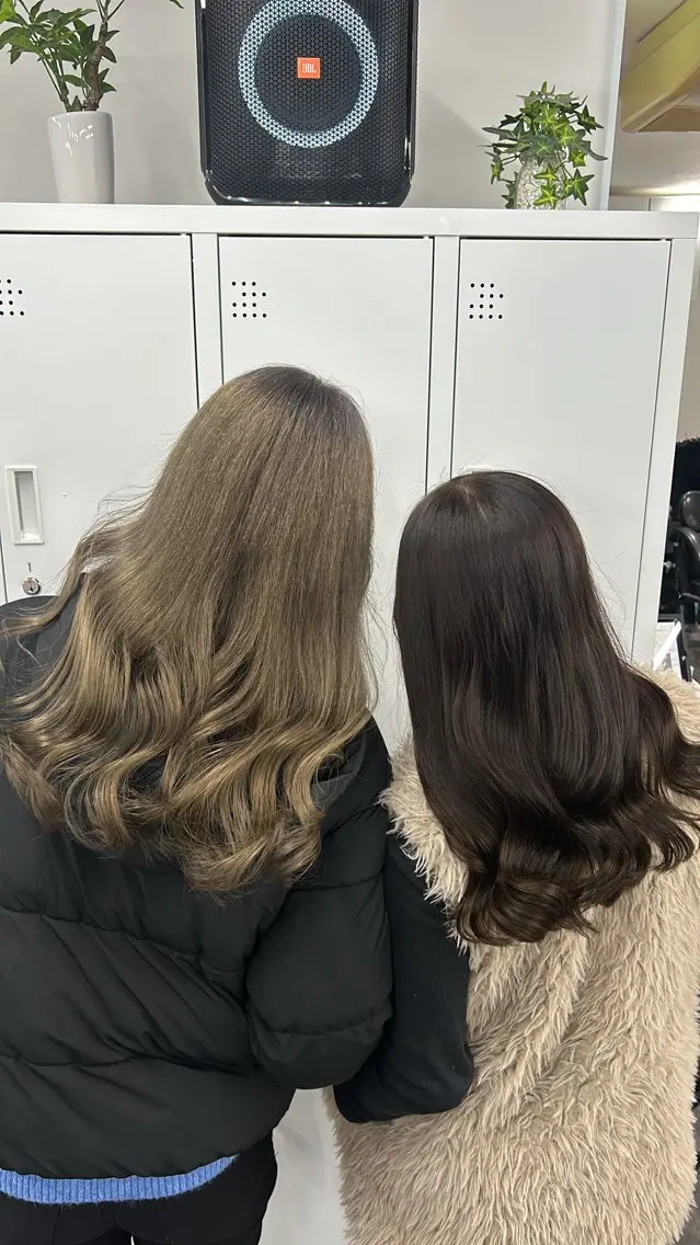ロング ヘアアレンジ ヘアセット 艶髪✖️ハイトーン 🫧YURIA🫧のヘアスタイル