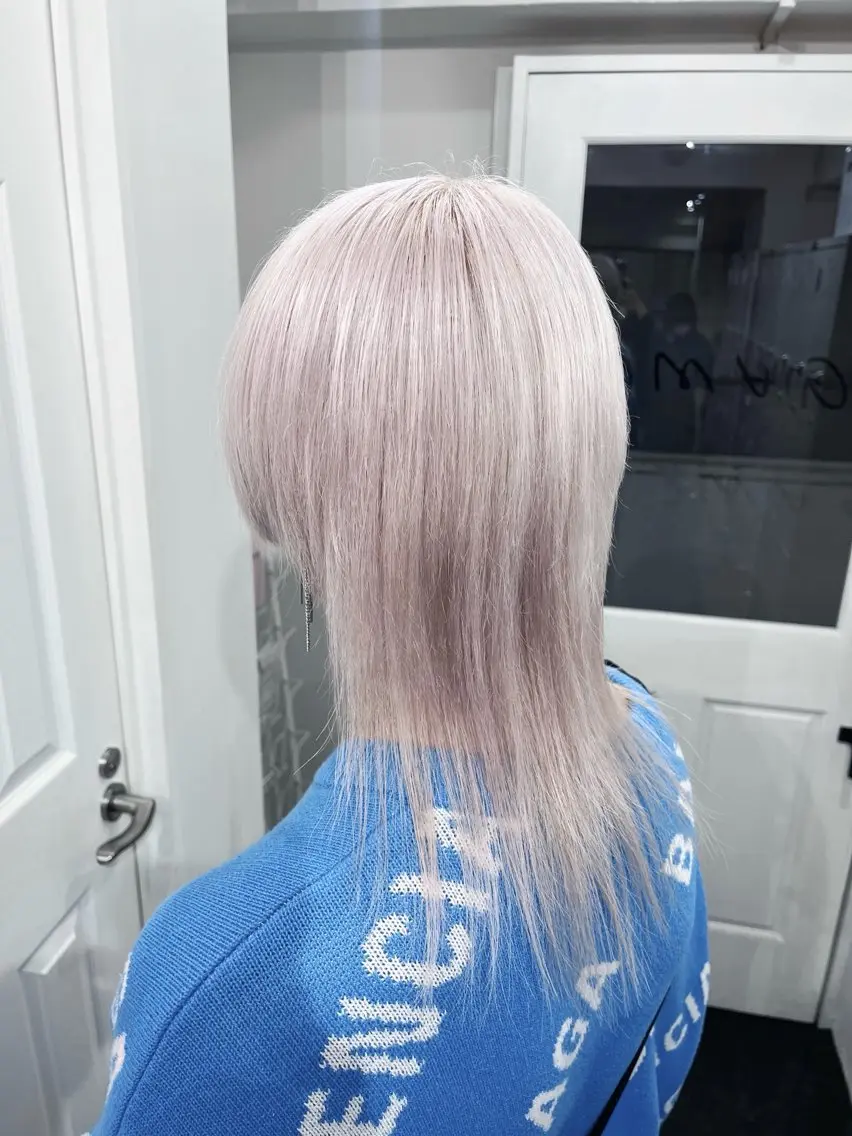 【👾ダブルカラー👾】リタッチブリーチ➕カラー➕1stepトリートメントの写真