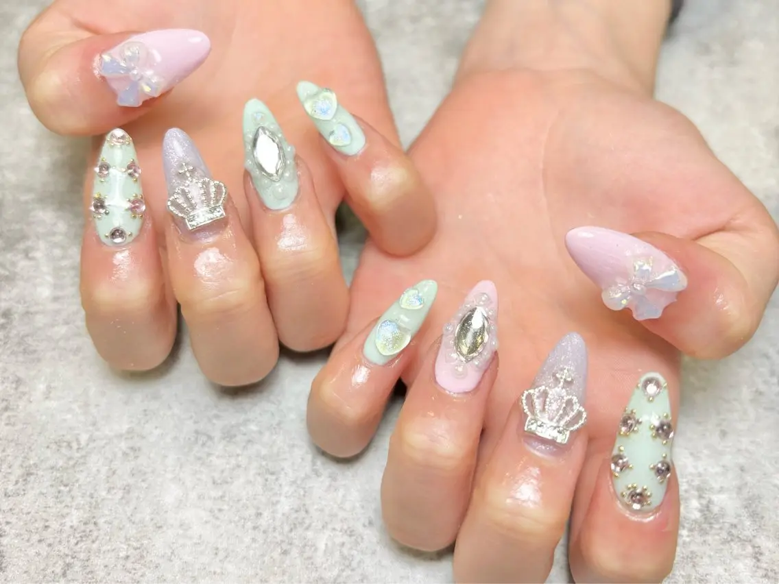 ネイル ハンドネイル charmant momokaのネイルデザイン