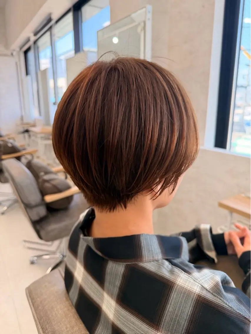 カラー 🟢似合わせカラー 松井🟢のヘアスタイル