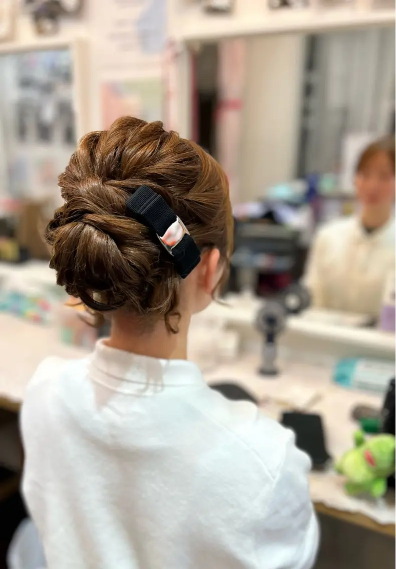 ヘアアレンジ ヘアセット 心斎橋/セットサロン /ボイボイのヘアスタイル
