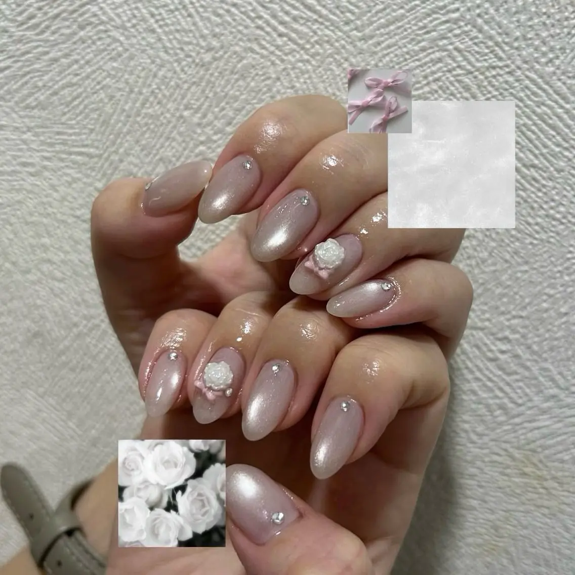 ネイル ワンカラーネイル ハンドネイル パラあり！フィルイン 美フォルムのネイルデザイン