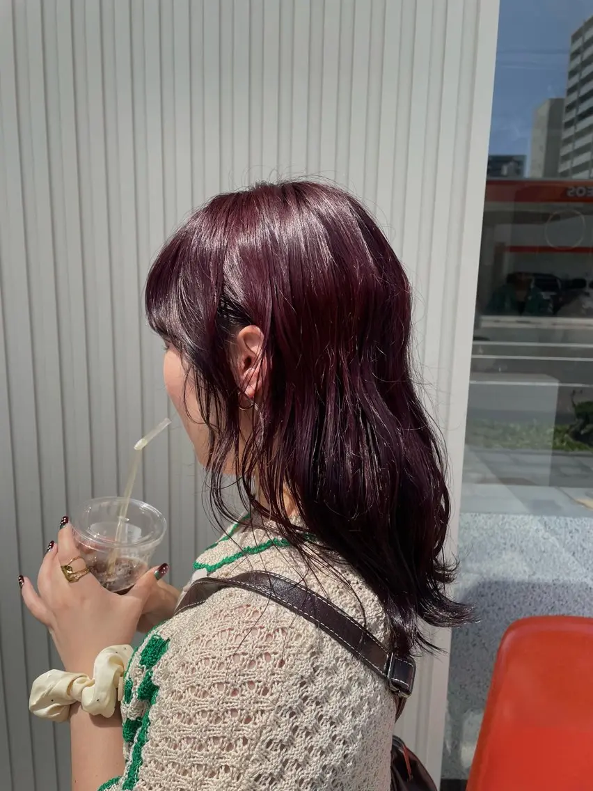 ミディアム カラー ヘアカラー TOE 【Sakura..】のヘアスタイル