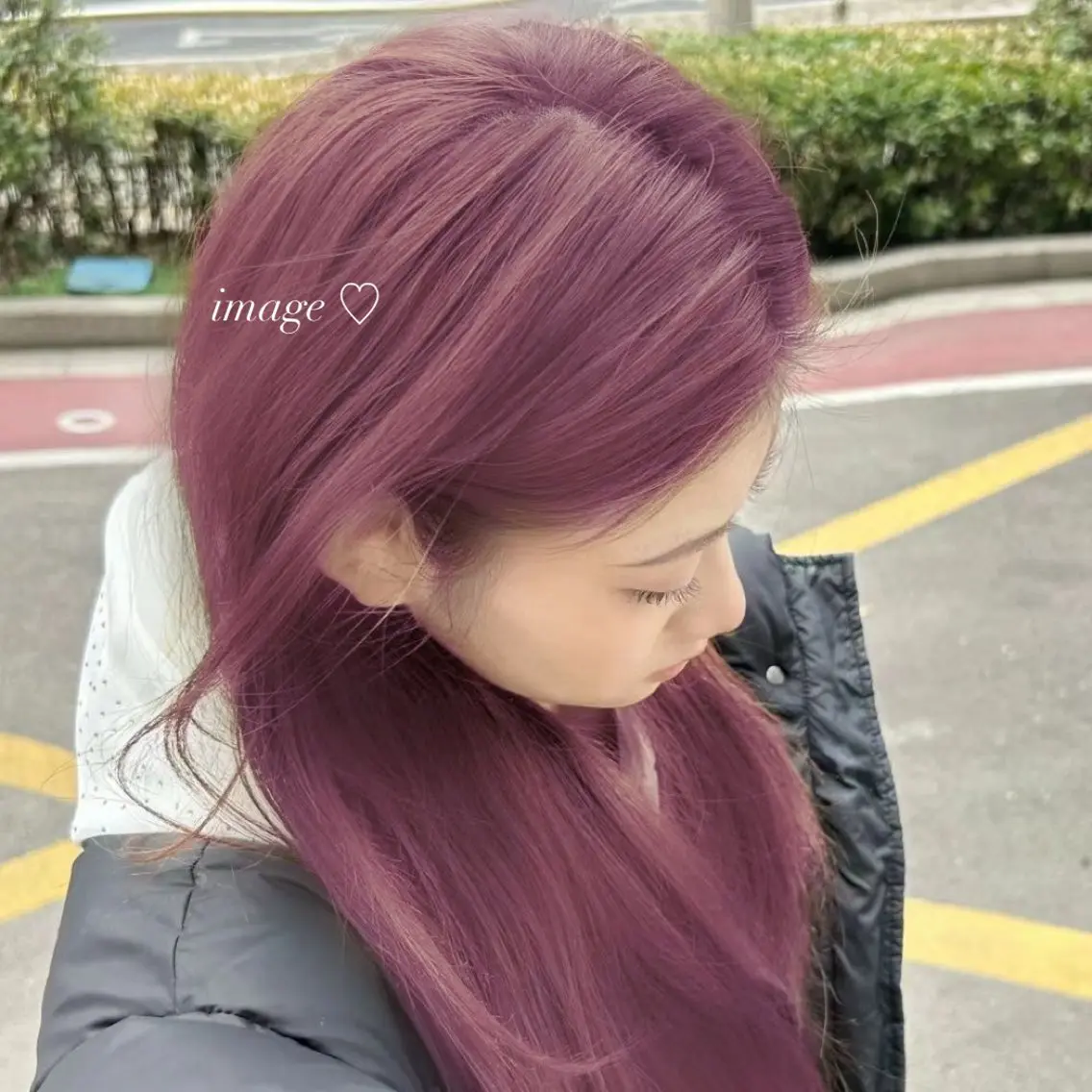 ロング カラー カットパーマモデル 募集🎀SHIONEのヘアスタイル
